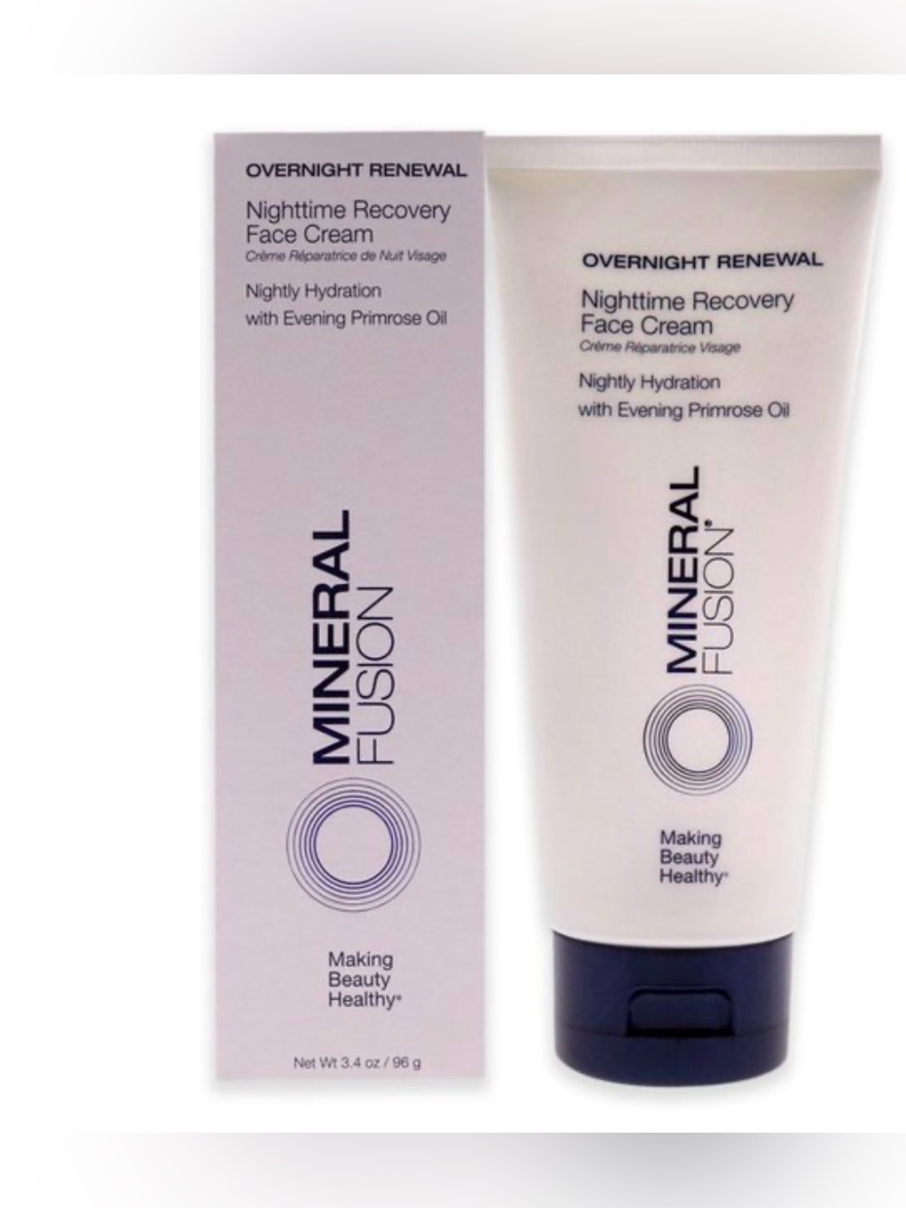 Mineral Fusion Overnight Renewal Nighttime Recovery Face Cream NIB
